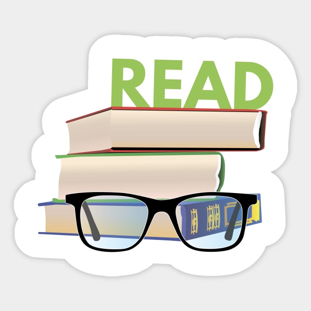 Read Books to Be More Interesting Sticker by NorseTech